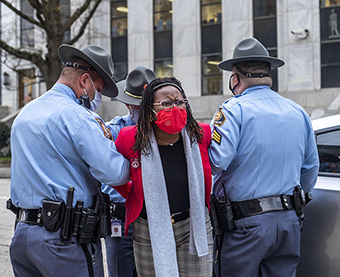 Rep Park Cannon arrested