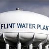 Flint Water Plant tank tower
