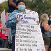 11 year old Chicago student protesting Covid policies