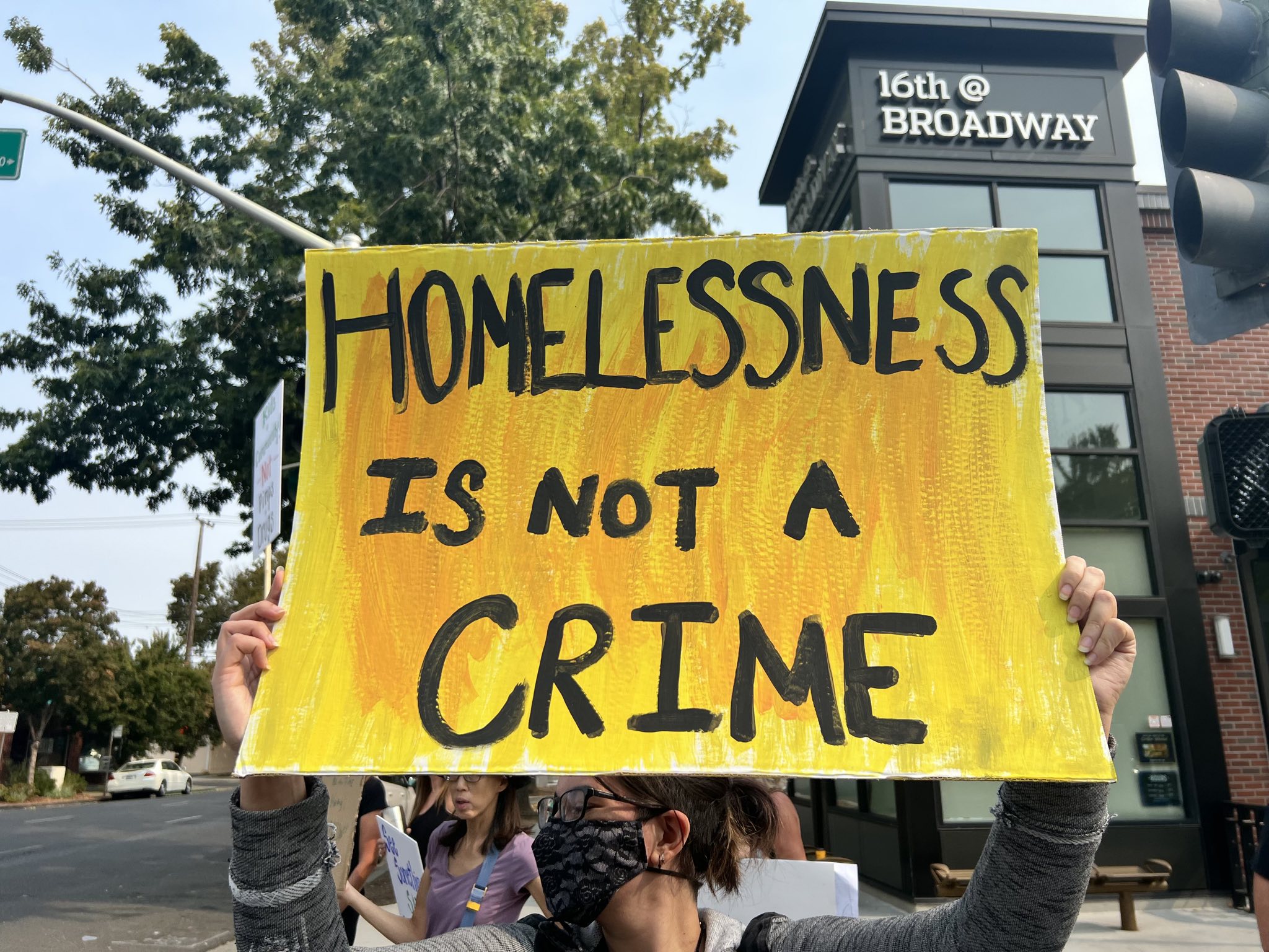 It’s Not A Crime To Be Homeless Say Sacramento Protesters - People's ...