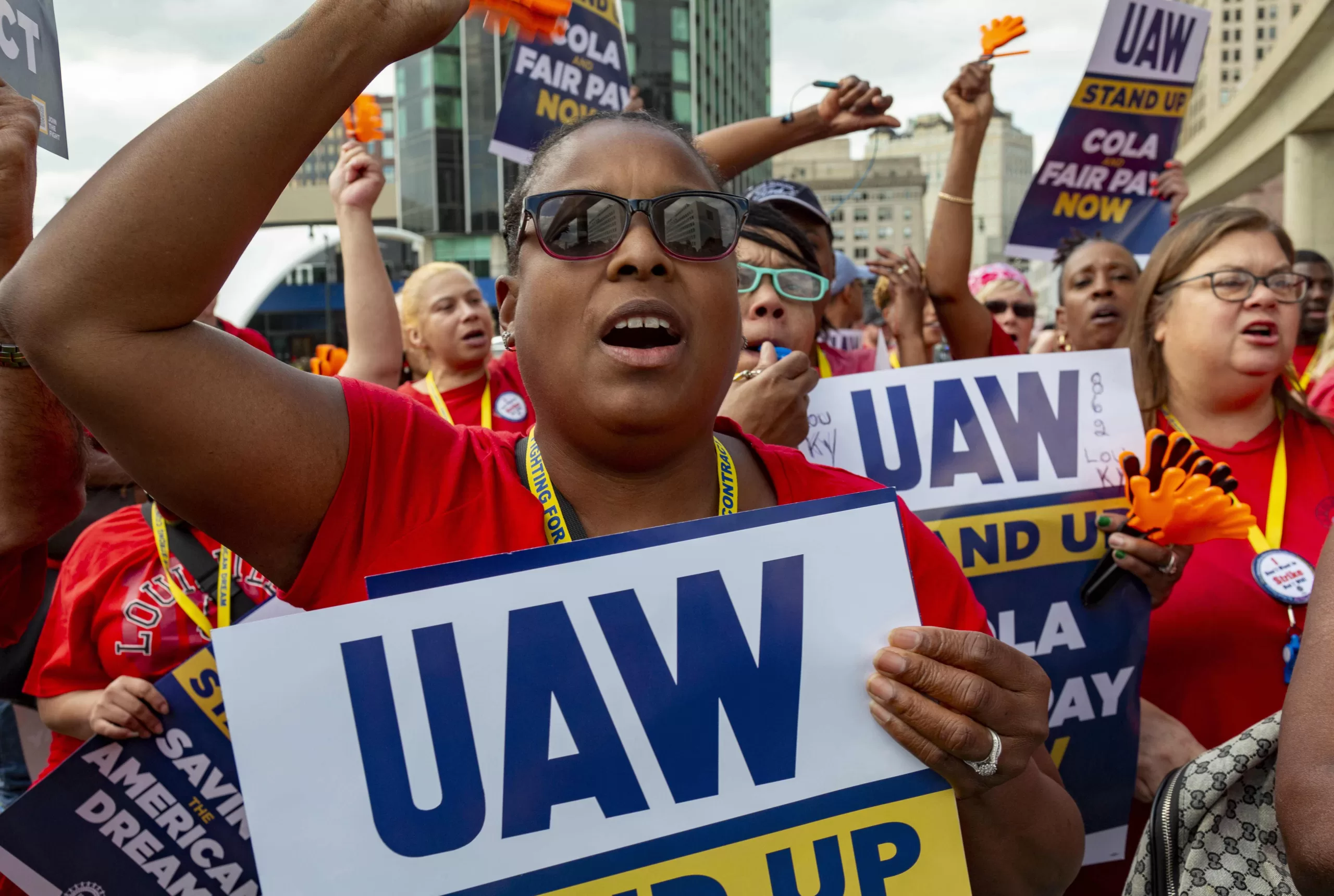 Strike Expands UAW Leader says Country Can’t Continue to Leave Workers