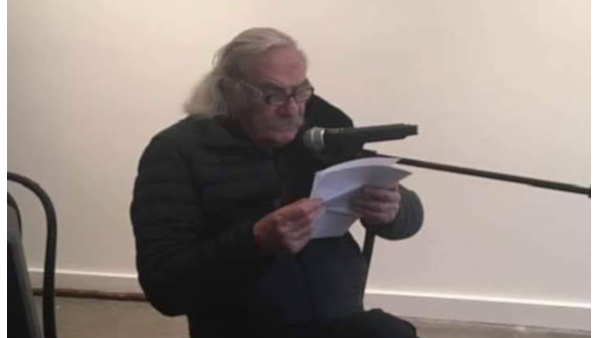 World celebrated poet Jack Hirschman reading before his death