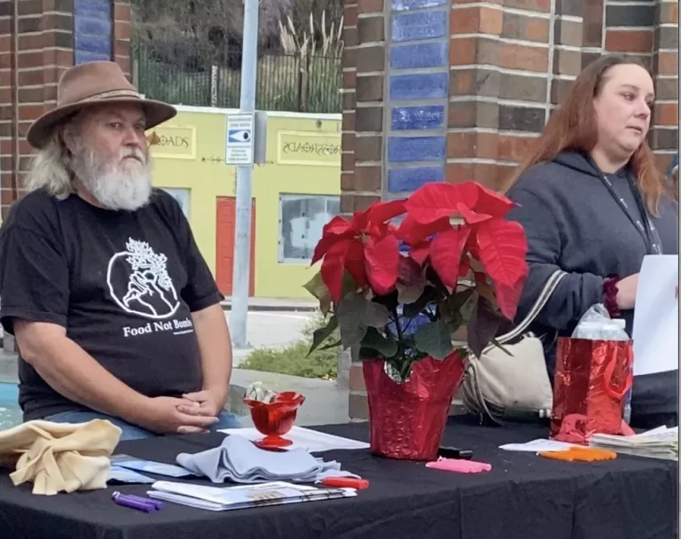 Memorial Held for Unhoused People Who Died in Santa Cruz Streets
