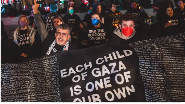 ‘People’s State of the Union’ Calls for Cease Fire and End to U.S. Funding of Israel’s Assault on Gaza