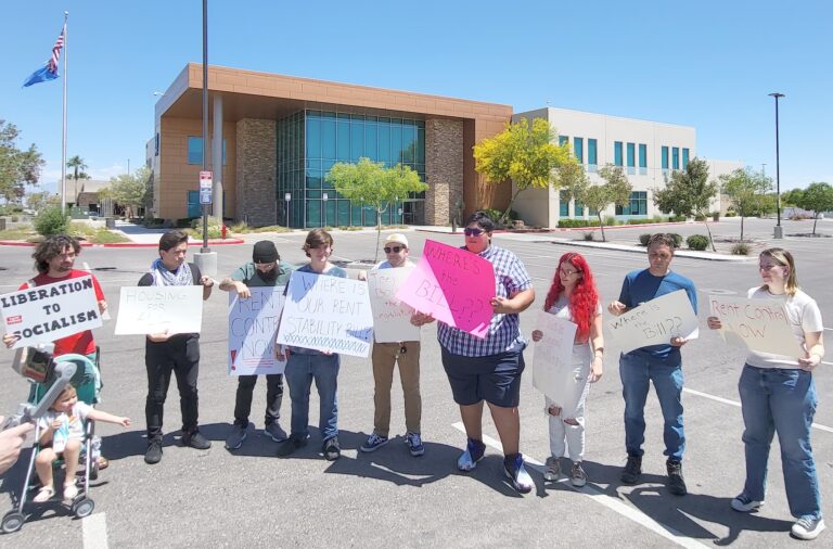 ‘Realtors Buy off Nevada Candidates’ Say Protesters Calling For Rent Control