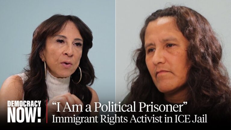‘I Am a Political Prisoner’ Says Jailed Immigrant Rights Activist