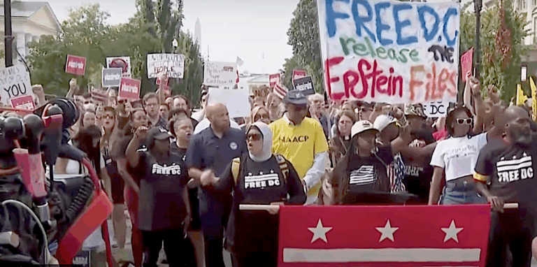 Protest, Trump takeover, Wash., D.C.