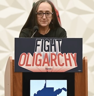 Appalachian organizer speaks at Bernie Sanders event in West Virginia