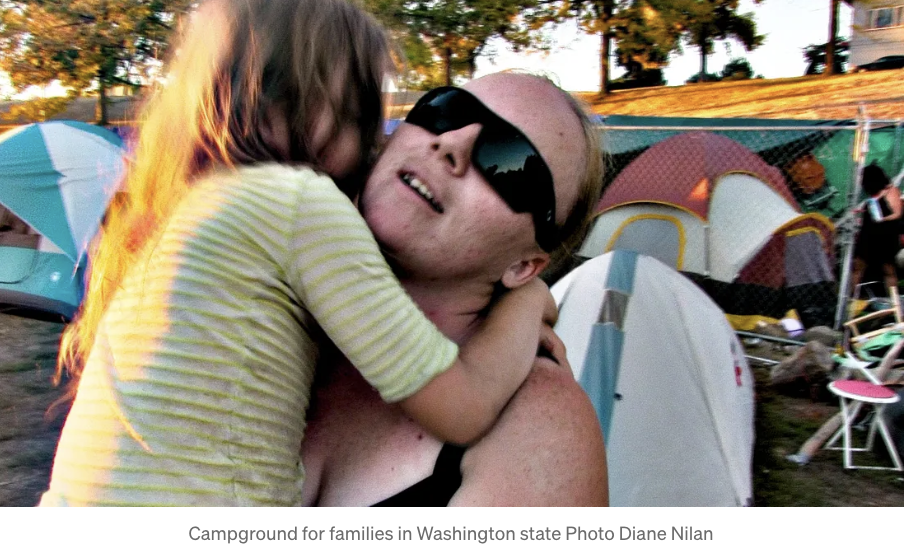 Campground for families. in Washington.