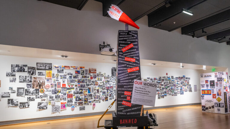 free speech exhibit at San Diego City College