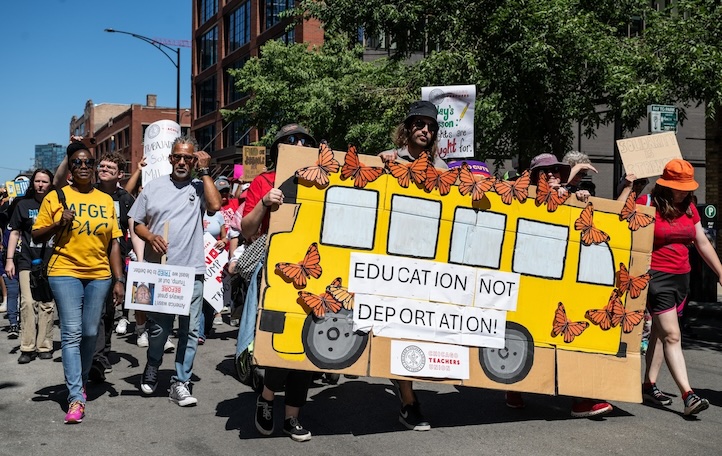 Chicago Teachers Union Says: Trump, Stay Out of Our City