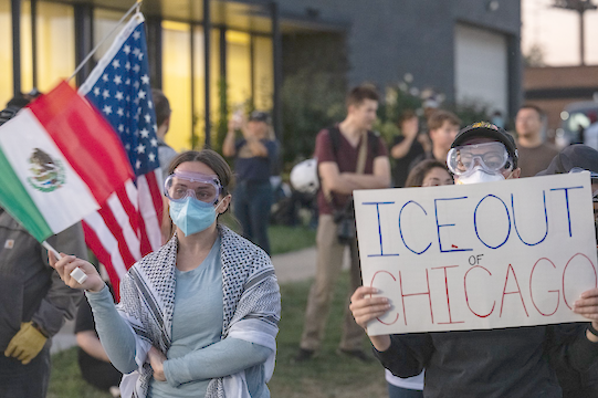 Broadview ICE facility protest