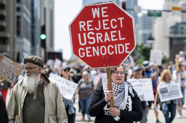 Pro-Palestne protest, chicago