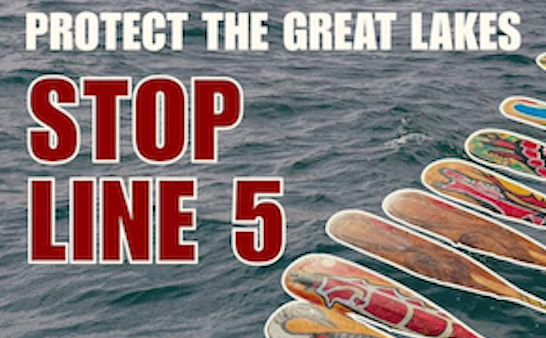 Climate Activists Demand Mich. Governor Stop Line 5