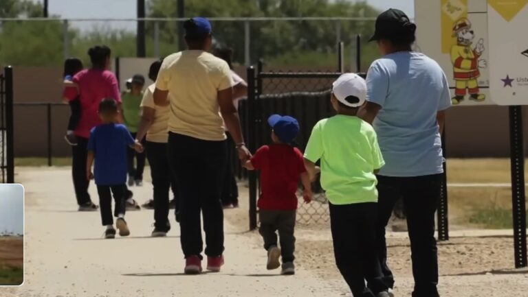 kids in detention at south Texas facility