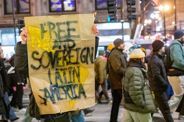 Venezuela demonstration, Chicago