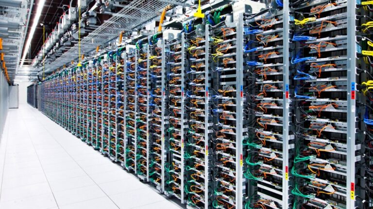 data centers photo interior