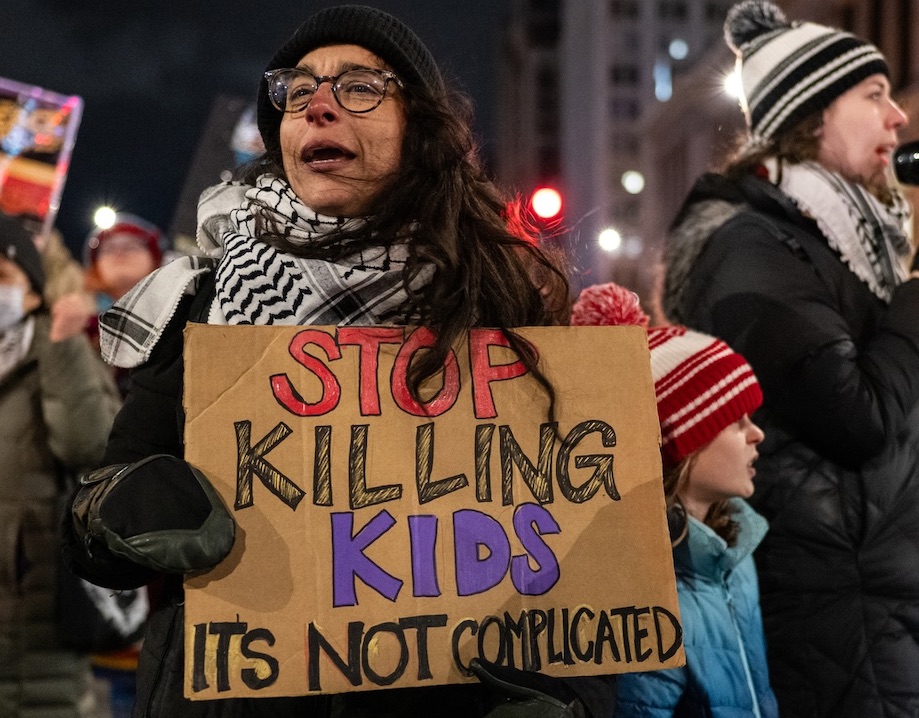 demonstration against Iran war Chicago 2026