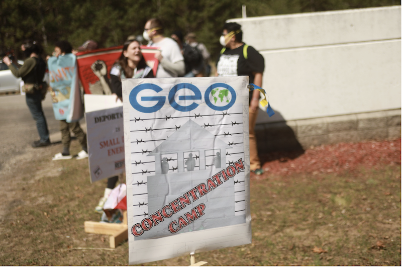 Geo group-run ICE detention center hunger strike