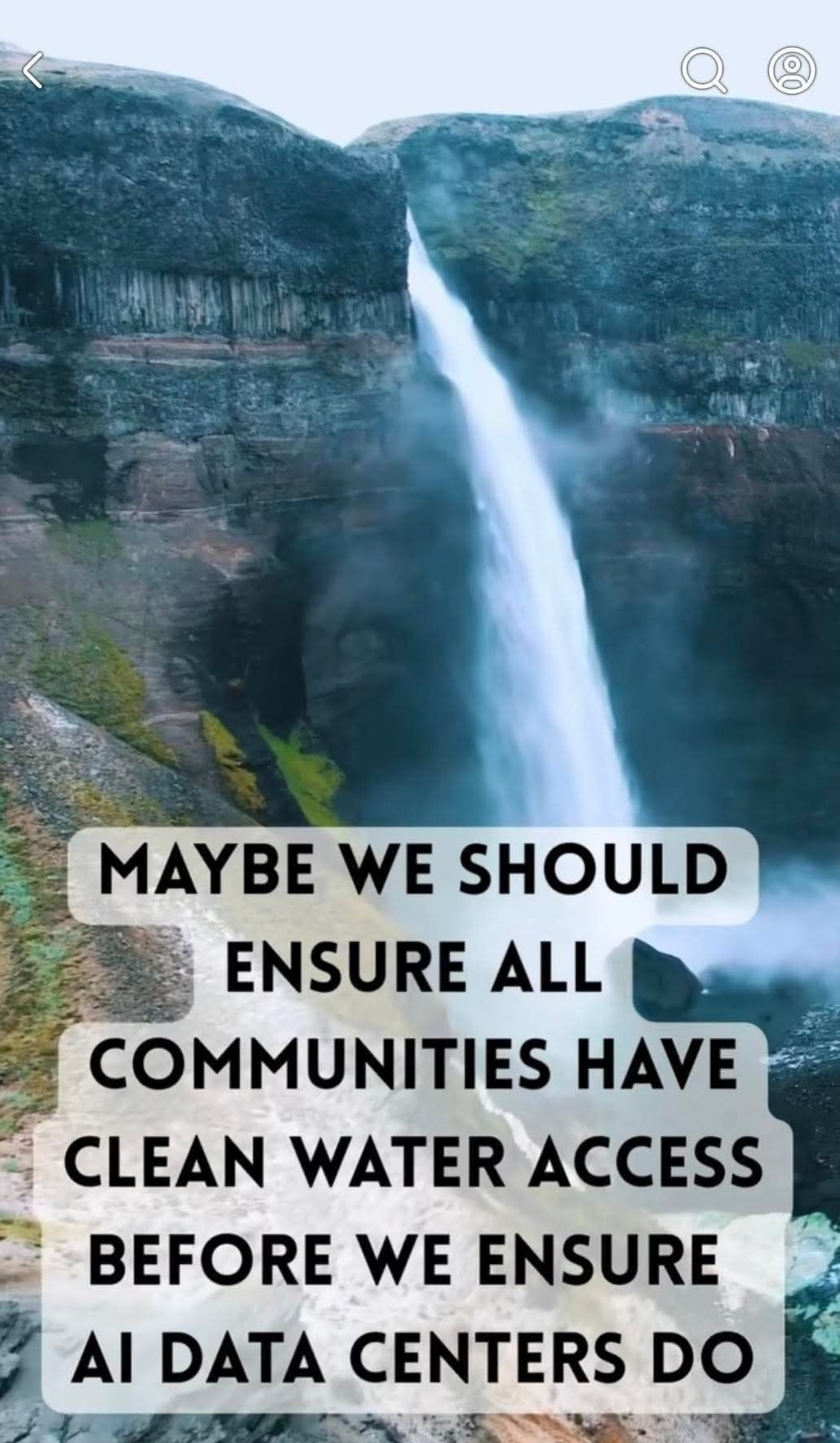 Data centers and water rights