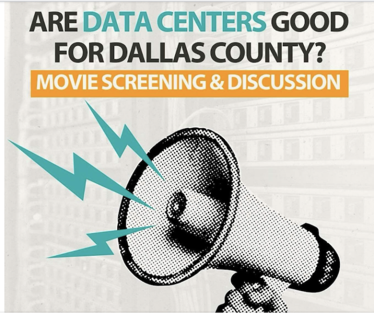 Dallas Groups to Discuss Impacts of Data Centers at Film Screening