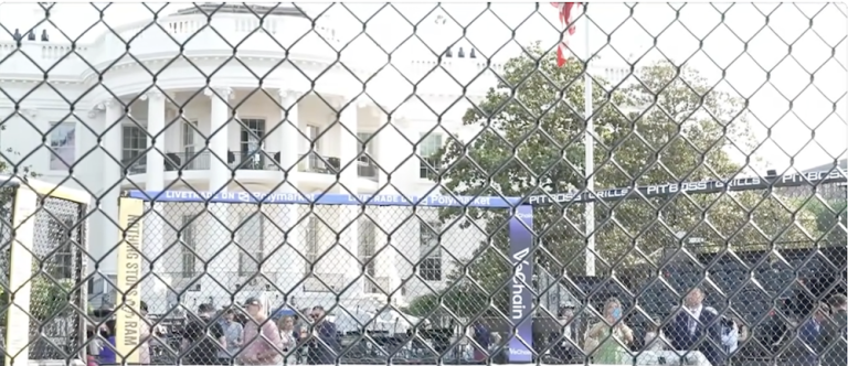 White House preparations for NFL.